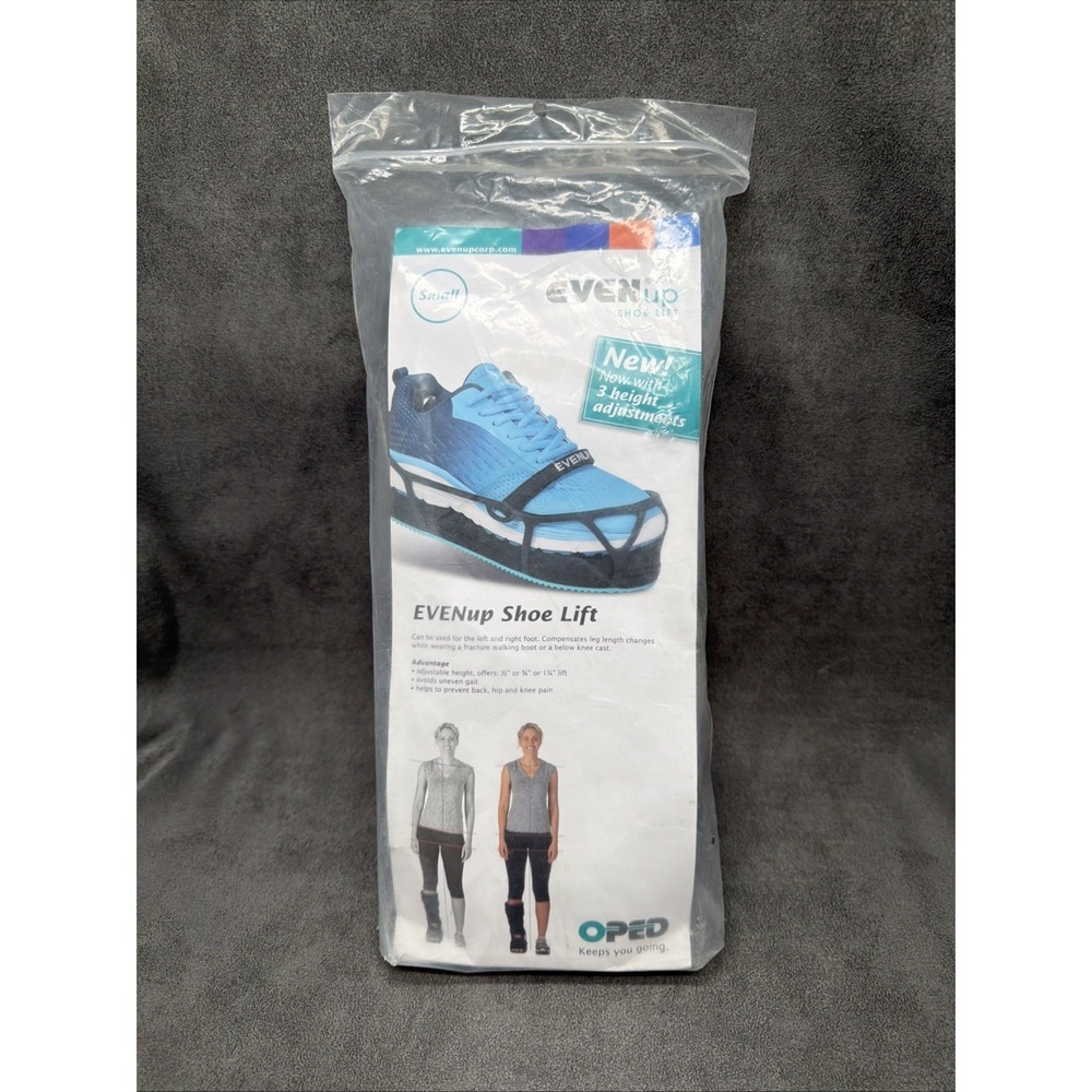 OPED EVENup Shoe Lift Balancer Leveler Size Small 3 Height Adjustments